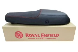 ROYAL ENFIELD PREMIUM TOURING DUAL SEAT CONTINENTAL GT 650 & INTERCEPTOR 650 fit - Picture 1 of 4