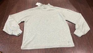 Johnny Was Calme Sag Puff Sleeve Sweatshirt Women Size Small Soft NEW - Picture 1 of 8