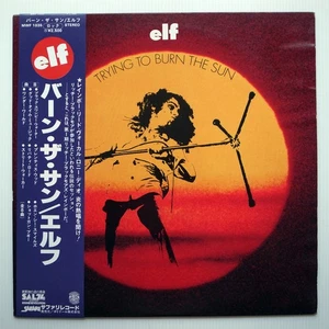 JAPAN ELF Dio – Trying To Burn The Sun 1977 NEAR MINT vinyl LP MWF 1035 - Foto 1 di 11