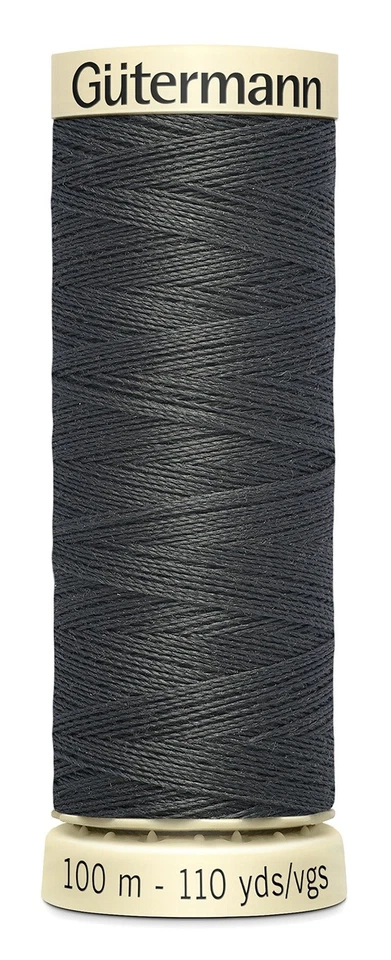 Gutermann 100P-125 Sew-All Thread 110yd-Charcoal - Image 1 of 1