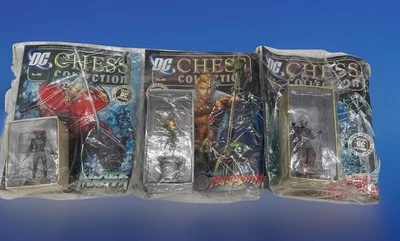 Eaglemoss DC Chess Collection Black Manta, Aquaman y Ocean Master! #48, 49, 54 Foto 1 de 3