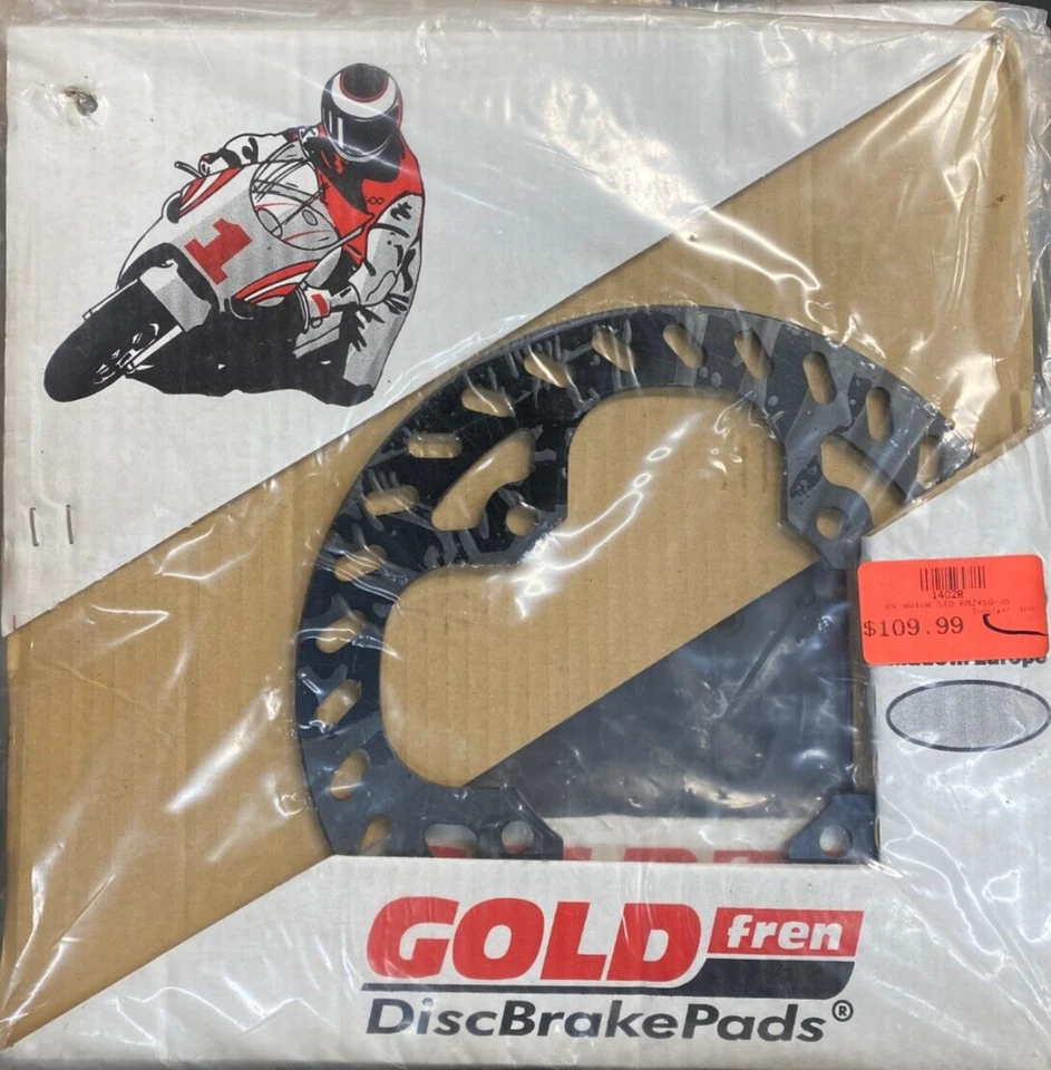 Rotor trasero dorado Fren 1402R Suzuki RM RMZ Foto 1 de 1