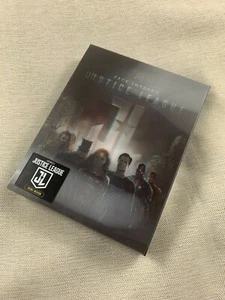 ZACK SNYDER'S JUSTICE LEAGUE HDZETA STEELBOOK DOUBLE LENTI , NEW/SEALED - Picture 1 of 5