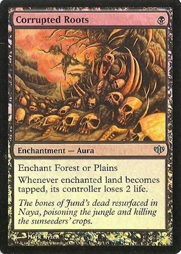 MTG - Conflux - Corrupted Roots - Foil - NM - Image 1 of 1