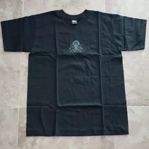 VINTAGE 90ER STUSSY DRACHE SCHWARZ T-SHIRT GRÖSSE L - Bild 1 von 2
