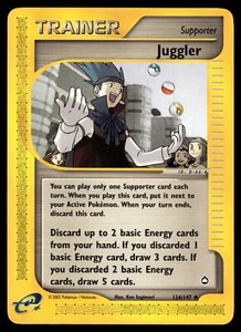 Juggler #126/147 Aquapolis Pokemon Near Mint or Better - Picture 1 of 2