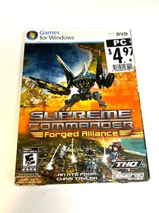 Supreme Commander: Forged Alliance (PC, 2007) - BRAND NEW SEALED - Picture 1 of 6