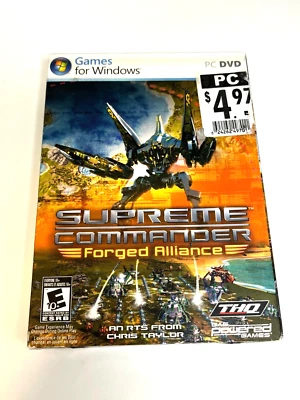 Supreme Commander: Forged Alliance (PC, 2007) - BRAND NEW SEALED - Image 1 of 4