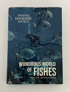 Wondrous World Of Fishes Hardcover Book National Geographic Society Enlarged - Imagen 1 de 8