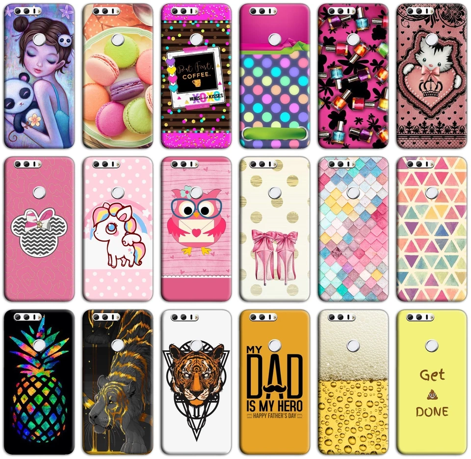 CUSTODIA COVER MORBIDA IN TPU SILICONE PER HUAWEI HONOR 9 LITE FANTASIA ZC - Immagine 1 di 1