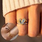 Heart Shaped Finger Ring INS Ring Set Jewelry Gold Rings  Women