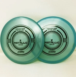 2er Set Discraft Z Metallic Ringer 2022 Ledgestone 170-2g grün KOSTENLOSER VERSAND 6 - Bild 1 von 1