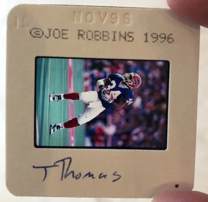 THURMAN THOMAS NFL trasparenza TV MEDIA SLIDES $7,99 ea - BUFFALO BILLS - Foto 1 di 7