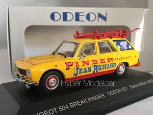 ODEON 1/43 PEUGEOT 504 BREAK SW CIRCUS PINDER 1979 ART. 0D027 - Picture 1 of 5