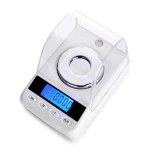 Balanzas de conteo de miligramos LCD de alta precisión Diamante quilates laboratorio balance de peso - Imagen 1 de 14