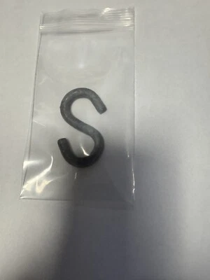 MILITARY GALVENIZED S HOOK BRAND NEW NSN NUMBER 4030 01 237 5335 2 1/4 INCH Foto 1 de 4