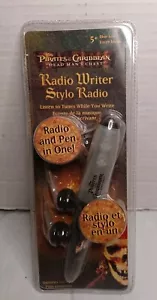Nuevo en Paquete Disney Piratas del Caribe D.M.C Radio Escritor Stylo FM Radio Pluma - Imagen 1 de 6