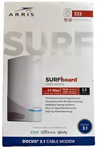 ๐น ARRIS SURFboard S33 1200 Mbps Wireless Router-Brand New - Picture 1 of 5
