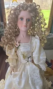 Raro Encontrar Hermosa MUÑECA ASHLEY BELLE ARTÍCULO DE COLECCIONISTA GRANDE 21" Nombre BELLA ROSE - Imagen 1 de 11