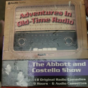 Adventures in Old-Time Radio The Abbott and Costello Show 6 Cassettes 9 Hours - Picture 1 of 4