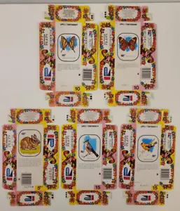 1960's 70's Uncut RODDA CARDS on 5 NICE MARSHMALLOW RODDA PEEPS CANDY BOXES Rare - Picture 1 of 8