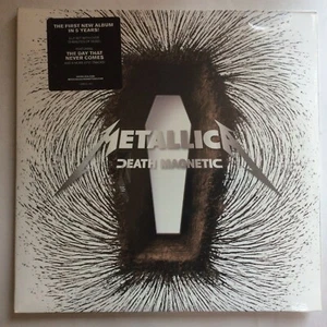 Metallica - Death Magnetic -2LP-Album-1st Pressing,2008 New-Sealed Vinyl Record - Picture 1 of 4