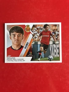 2019 Panini La Liga Este Rookie RC Takefusa Kubo #63 Mint Mallorca Sticker - Picture 1 of 2
