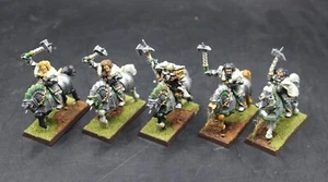 Warhammer Fantasy Empire Knights Panther x5 4th Edition Metal Painted - Picture 1 of 9