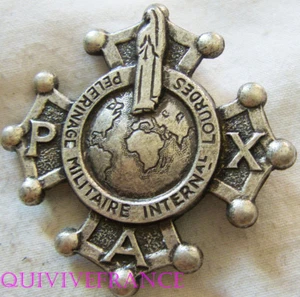 RG966 - ABZEICHEN Badge MILITÄRISCHE PILGERFAHRT INTERNATIONAL SCHWER - Bild 1 von 2