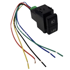 Car Front Fog Light 5-wire LED Light Switch Fit For Nissan X-Trail 2008-2015 - Bild 1 von 11