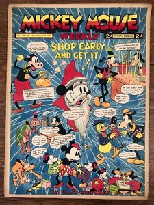 Complete Journal Revue MICKEY MOUSE WEEKLY Vol. 1 Nr. 45 12. Dezember 1936 - Bild 1 von 6