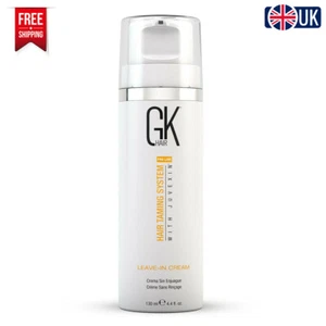 GK HAIR Leave In Conditioner Cream 130ml Hydrating Smoothing & Frizz Control - Picture 1 of 9