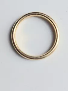 Authentic Stunning Pre-Owned Tiffany & Co 18K Yellow Gold Wedding Ring Condition - Picture 1 of 8