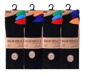 Neu Herrensocken Designer Baumwolle reich lässig Arbeit Anzugsocken, Größe UK 6-11 - Bild 1 von 2