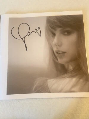 The Tortured Poets Department Vinyl With Bonus Track The Manuscript Hand Signed - Image 1 of 2