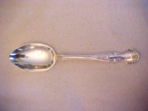 CAMBRIDGE BY GORHAM STERLING SILVER SERVING SPOON, 8-1/2 INCH LONG, IN GOOD COND - Picture 1 of 8