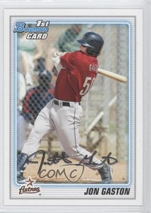2010 Bowman Prospects Jon Gaston #BP8