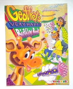 1990 Toys R Us Geoffrey Promotional Birthday Coloring Book ULTRA Rare Vintage - Picture 1 of 7
