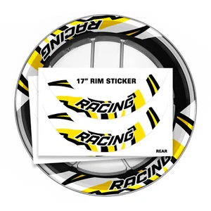 17" Inner Wheel Rim Stickers S17W For Ninja 1000 10 15 10 17 18 19 - Imagen 1 de 12
