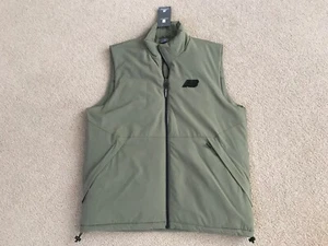New Balance Men's FullZip VEST, Size: Medium, Color: Olive Green NWT - Picture 1 of 10