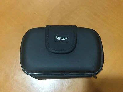Vivitar Black Hard Shell Camcorder Video Camera Case Bag 5.4x2.8x3.2" - Image 1 of 4