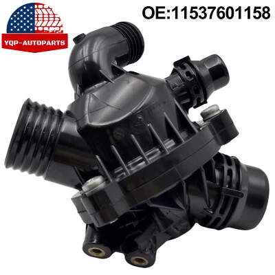 Engine Coolant Thermostat Housing Assy for BMW 135i 2011-2013 335i X5 L6 3.0L - Imagem 1 de 4