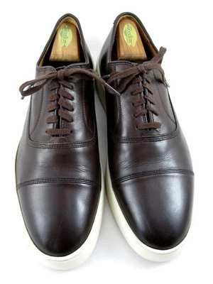 Allen Edmonds "PARK AVENUE" 2.0 Oxford Sneakers 10 D Espresso Brown (691N) - Image 1 of 4