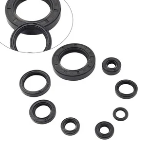 Engine Oil Seal Kit Set 8pcs For Honda CR250R 1988/1989-1991 CR500R 1989-2001 - Picture 1 of 10