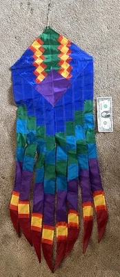 Sound Winds Goddess 42” Pendiente Entrega Pluma Banner Azul Windsock David Ti Foto 1 de 4