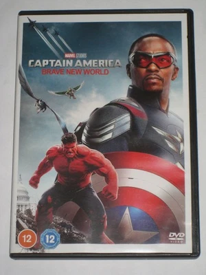 CAPTAIN AMERICA BRAVE NEW WORLD UK DVD 2025 MARVEL RED HULK HARRISON FORD - Image 1 of 3