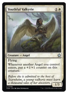 MTG Youthful Valkyrie | #149 Foundations | English - Picture 1 of 2