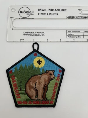 BSA OA Order Of The Arrow Ma-Ka-Ja-Wan Lodge 40 Yakwahay Chapter Patch 2013 - Image 1 of 2