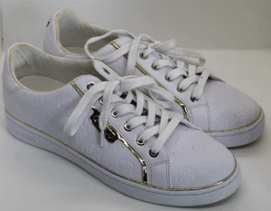 GUESS Schuhe Sneaker Damenschuhe Halbschuhe Freizeitschuhe Gr.41 Weiß Leder N - Bild 1 von 8