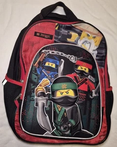 - wear and tear - LEGO 2017 Ninjago The Movie Backpack - Picture 1 of 12